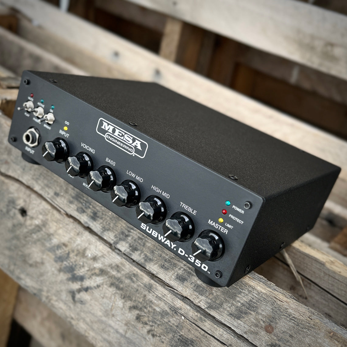 2023 Mesa/Boogie Subway D-350 Ultra-Compact 350-Watt Bass Amp Head w/ Bag