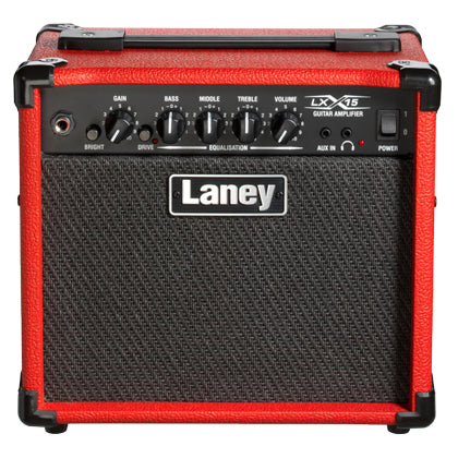 Laney LX15B RED 2X5 15 Watt Bass Combo Amp