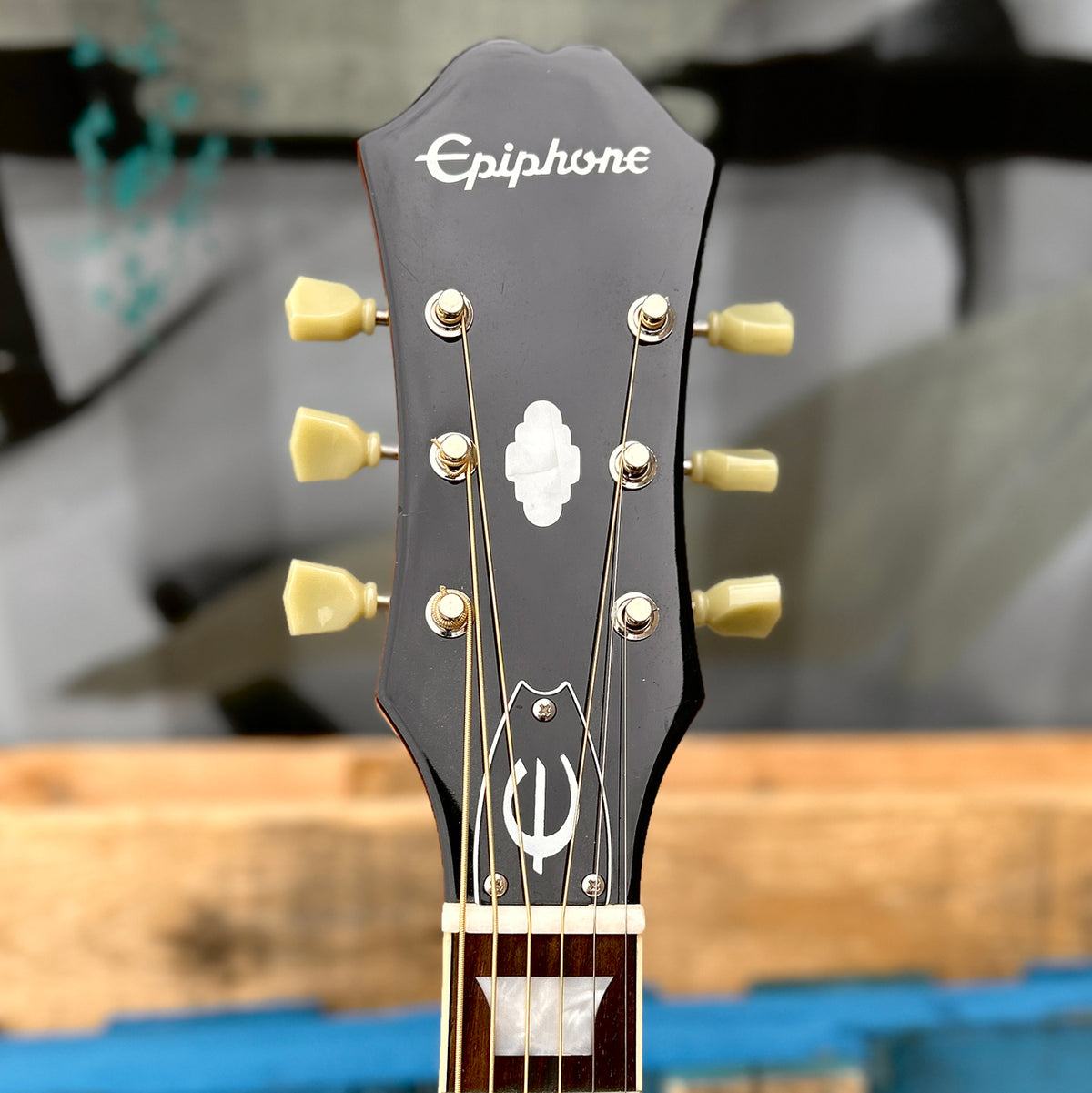 2016 Epiphone Limited Edition EJ-160E Natural w/Case