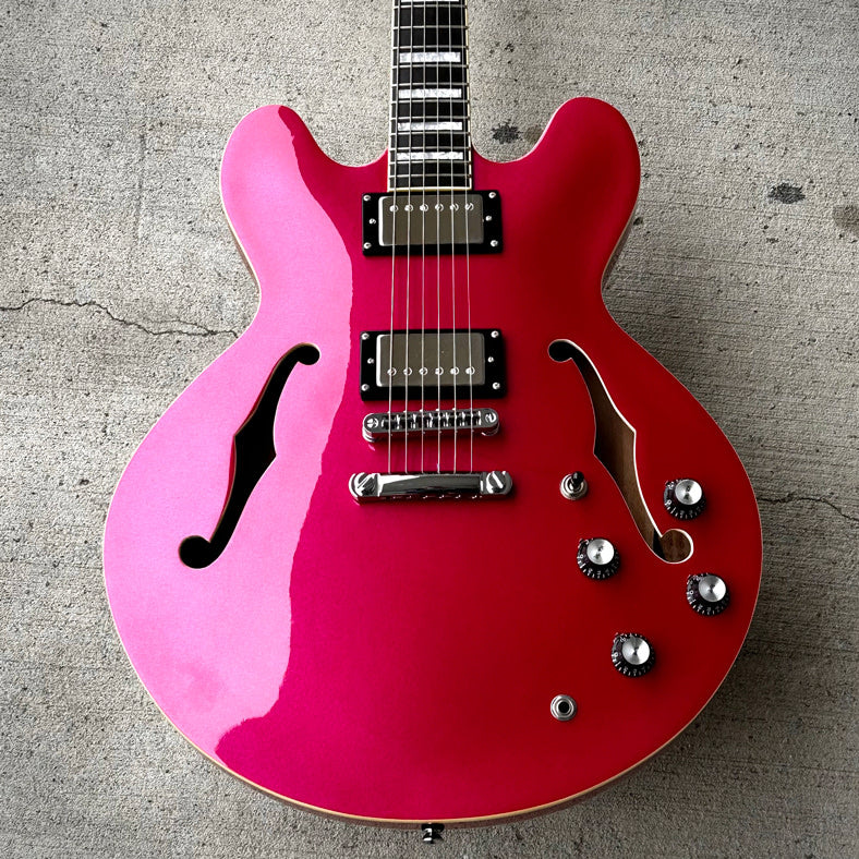 2019 Palermo Shelby Custom LTD ES-335 Chevy Nova Brilliant Mist Metallica w/Case