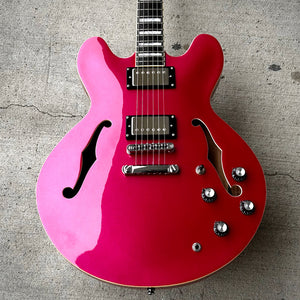 2019 Palermo Shelby Custom LTD ES-335 Chevy Nova Brilliant Mist Metallica w/Case