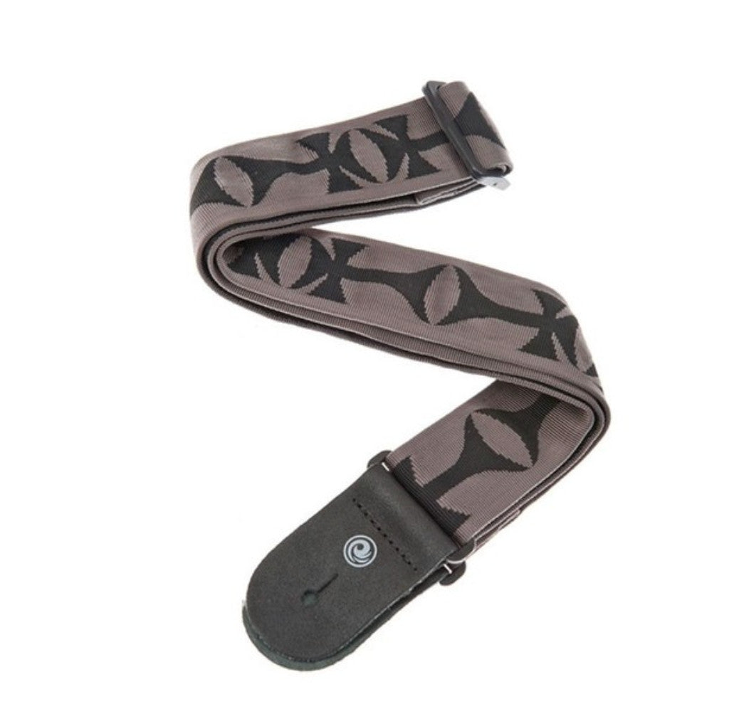 D'Addario 50F03 Woven Guitar Strap, Cross