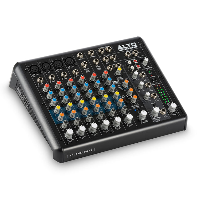 Alto Professional TrueMix 800FX 8-Channel Mixer with Bluetooth