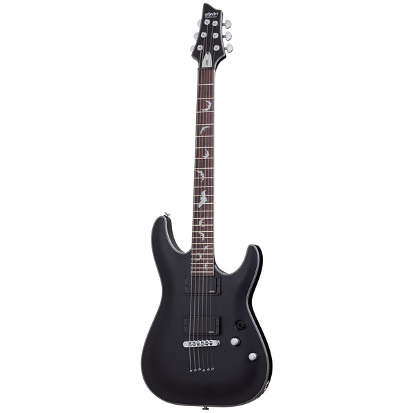 Schecter Damien Platinum-6 Satin Black - Guitarworks