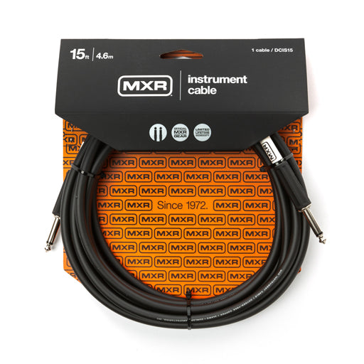 MXR Standard Instrument Cable 15 Feet DCIS15