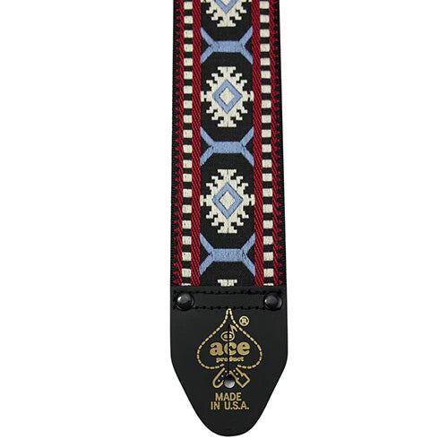 D'Andrea Ace 10 Vintage Reissue Guitar Strap "Snowflake"