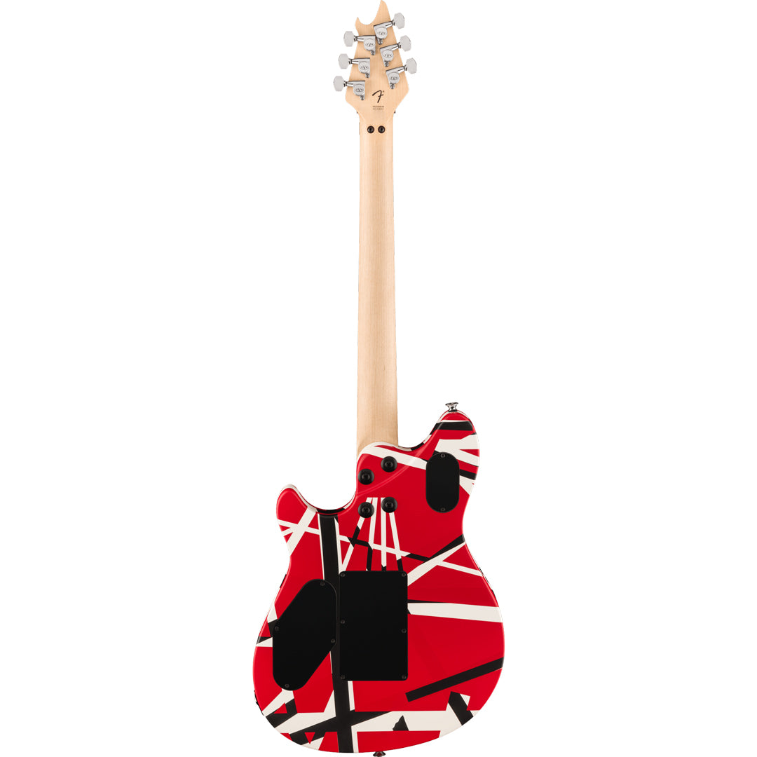 EVH Wolfgang Special Striped Series, Ebony Fingerboard Red/Black/White w/Bag