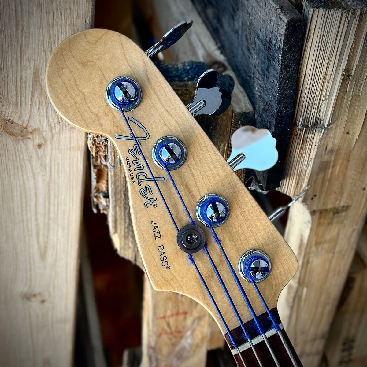 2008 Fender American Standard Jazz Bass Left Handed W/Case