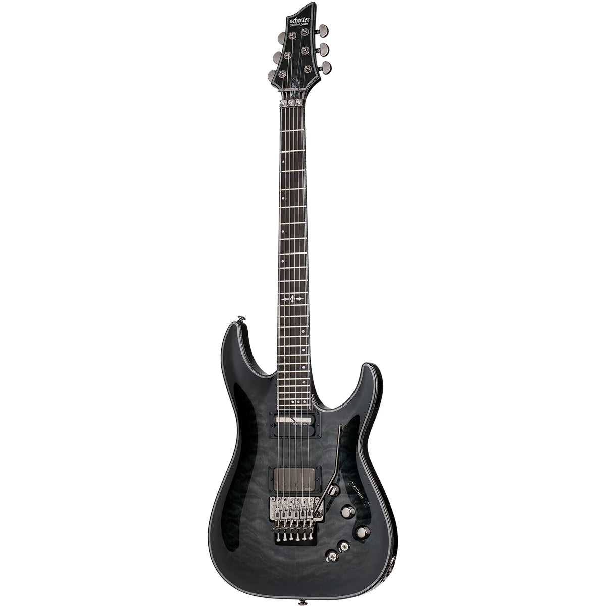 Schecter Hellraiser Hybrid C-1 FR S Trans Black Burst