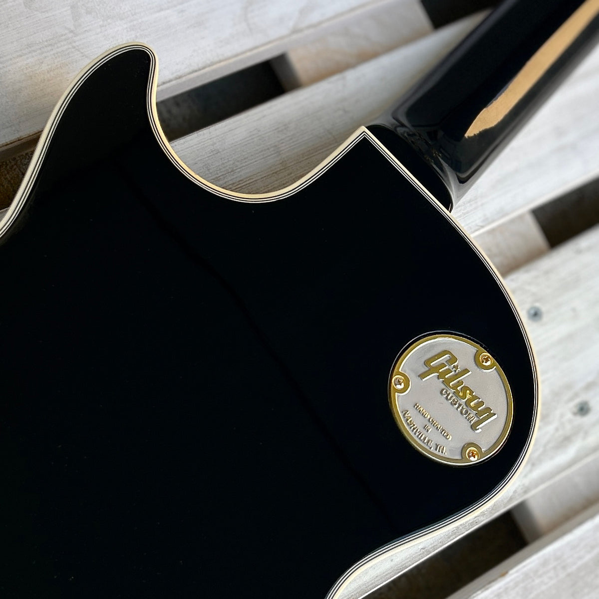 Gibson Custom Shop 1968 Les Paul Custom Reissue Gloss Ebony w/Case