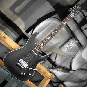 2026 Schecter Damien Platinum-6 FR S Satin Black 1189-SHC