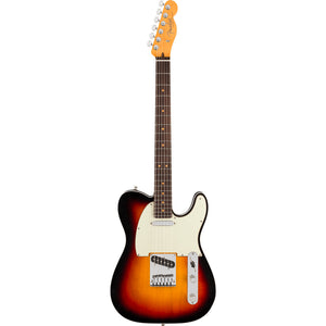 Fender American Ultra Luxe Vintage '60s Telecaster Custom Rosewood Fingerboard 3-Colour Sunburst w/Case