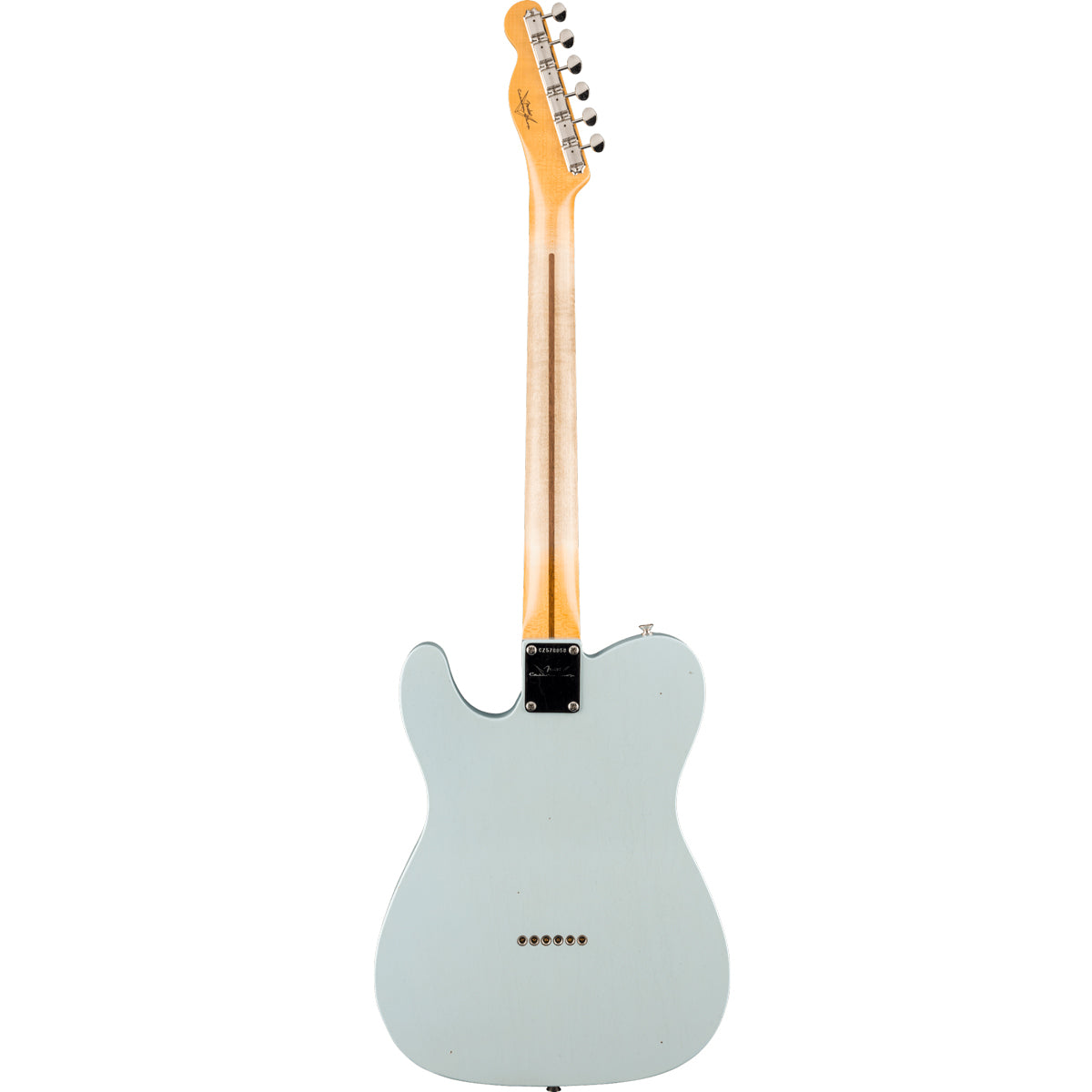 Fender Custom Shop 1955 Telecaster Journeyman Relic Maple Fingerboard Super Aged Sonic Blue