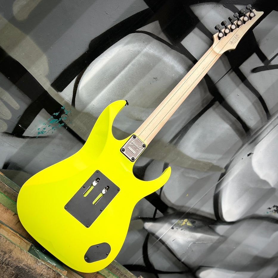 2024 Ibanez Genesis Collection RG550L Desert Sun Yellow Left