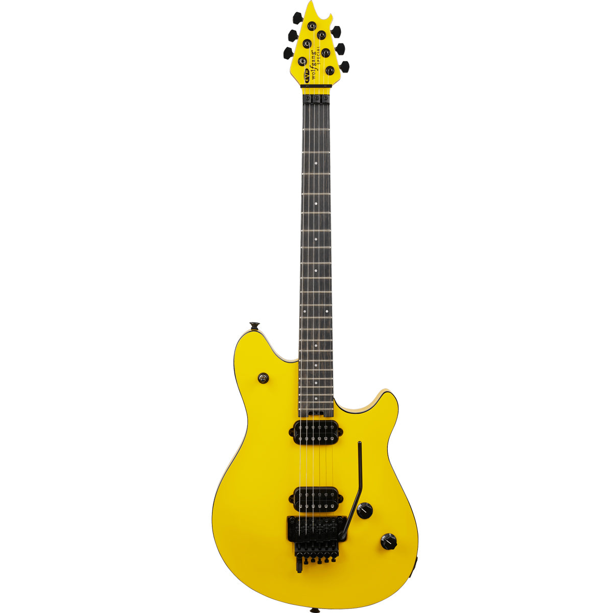 EVH Wolfgang Special Baked Maple, Ebony Fingerboard, Caution Yellow w/Bag