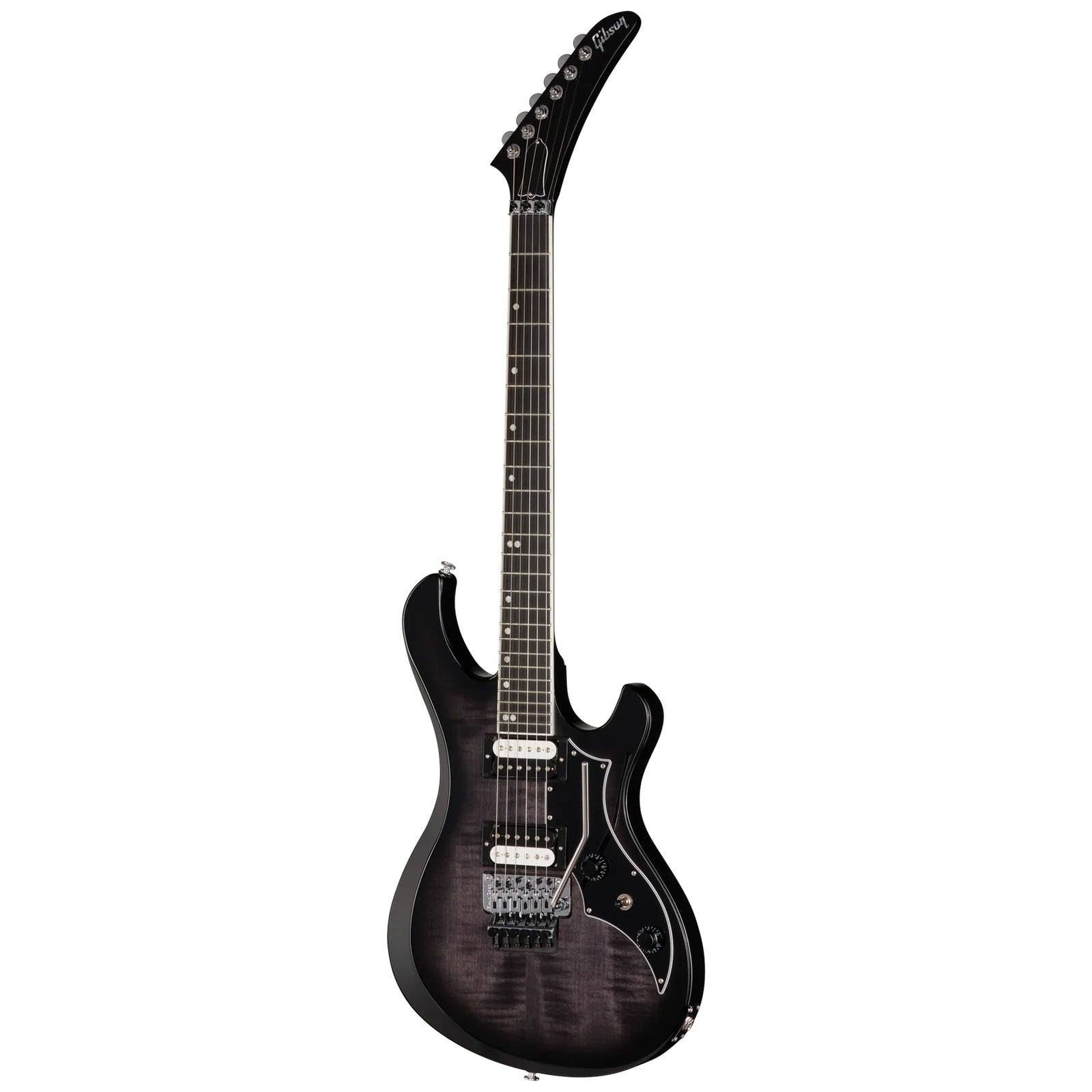 Gibson Victory Floyd Rose Trans Ebony Burst w/Case