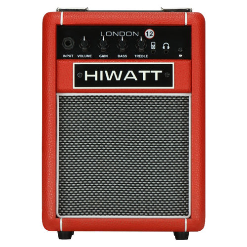 Hiwatt London 12 Limited Edition Red w/Bluetooth Combo