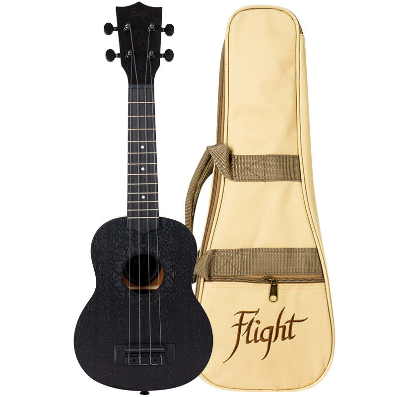 Flight NUS310 Blackbird Soprano Ukulele w/Bag