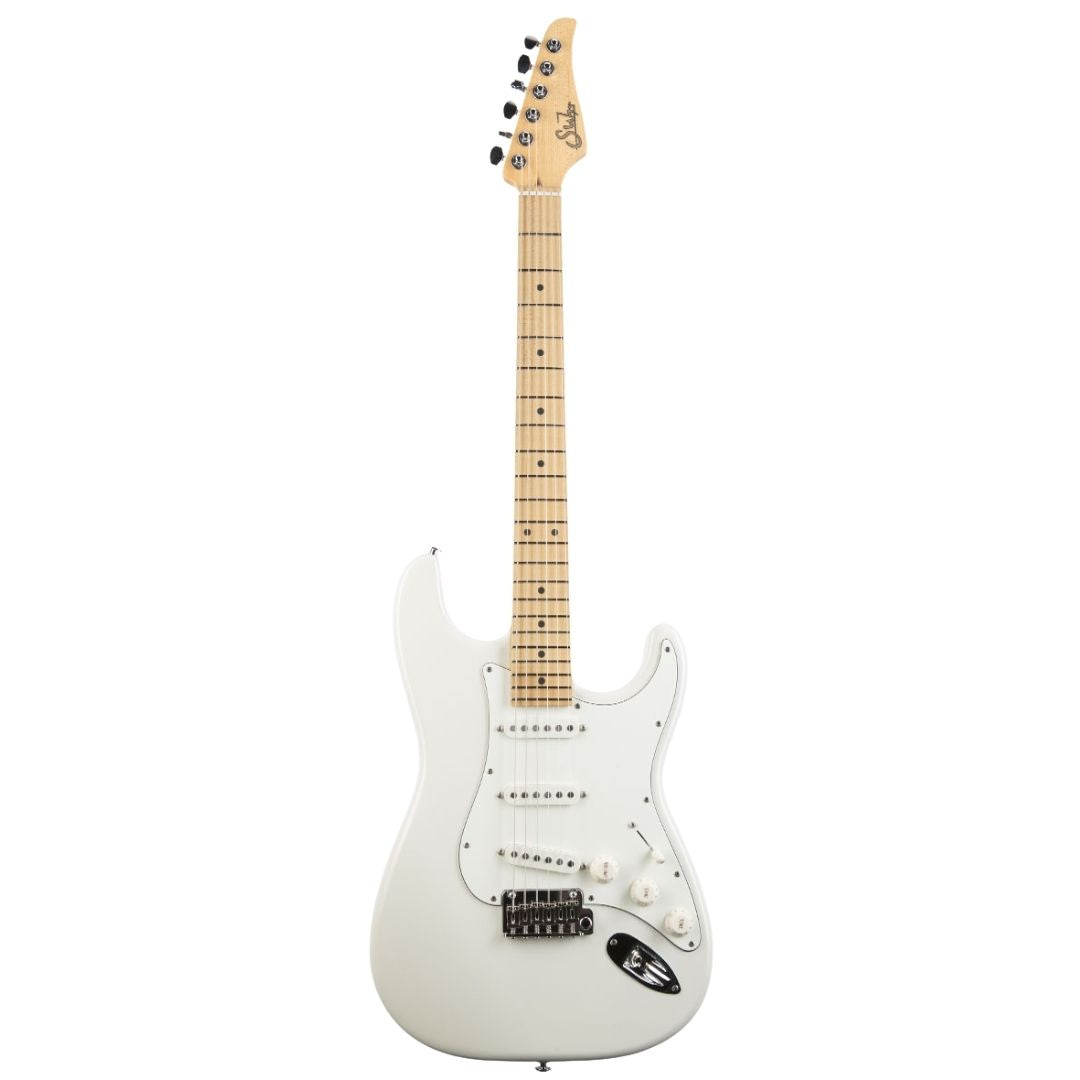 Suhr Classic S Olympic White SSS Maple Fingerboard w/Soft Case