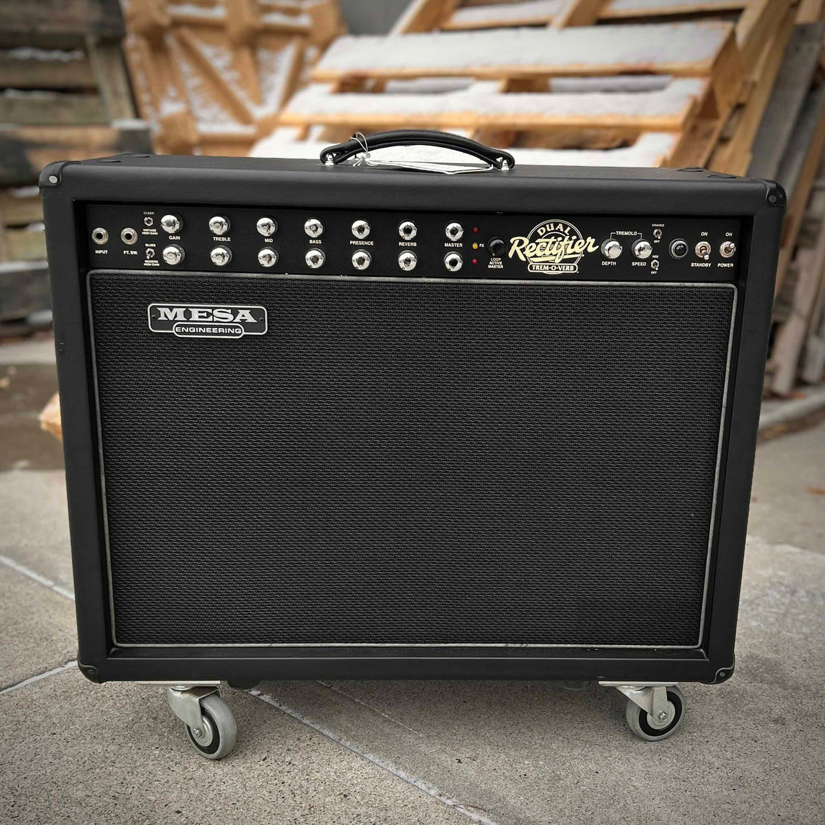 1995-96 Mesa Dual Rectifier Tremo-O-Verb (Tremoverb) 212 Combo