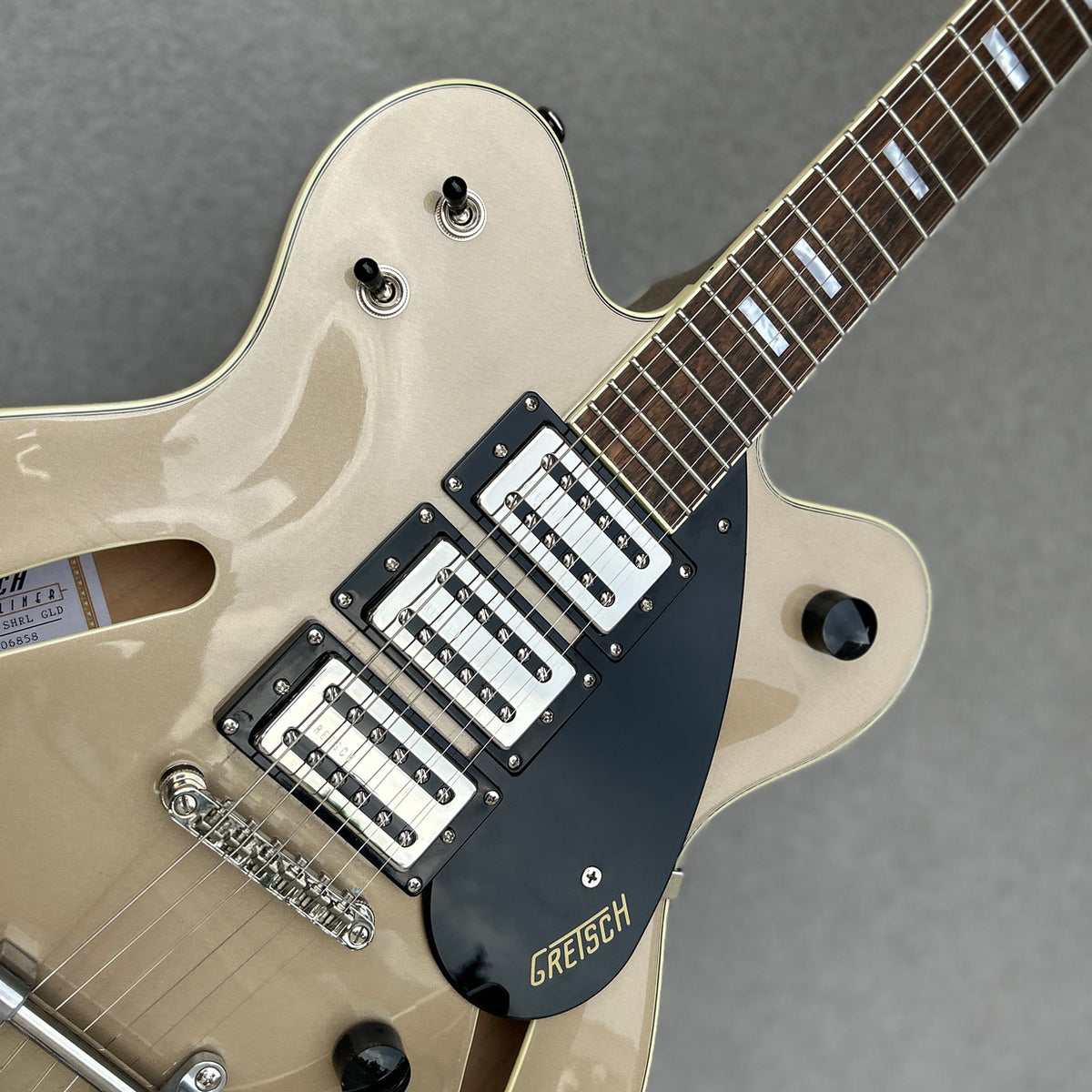 Used Gretsch G2627T Streamliner Center Block 3-Pickup w/Bigsby - Shoreline Gold w/Case