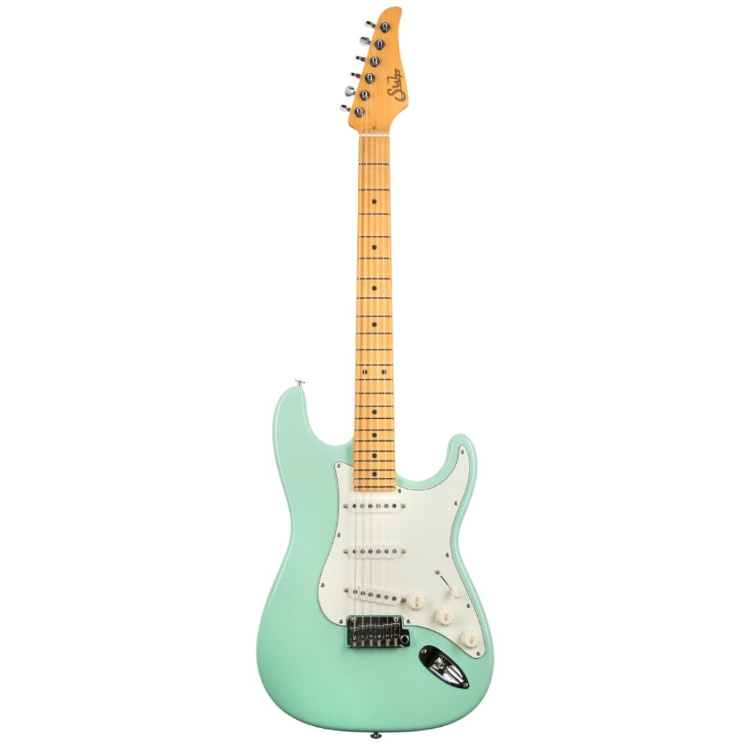 Suhr Classic S Surf Green SSS Maple Fingerboard w/Soft Case