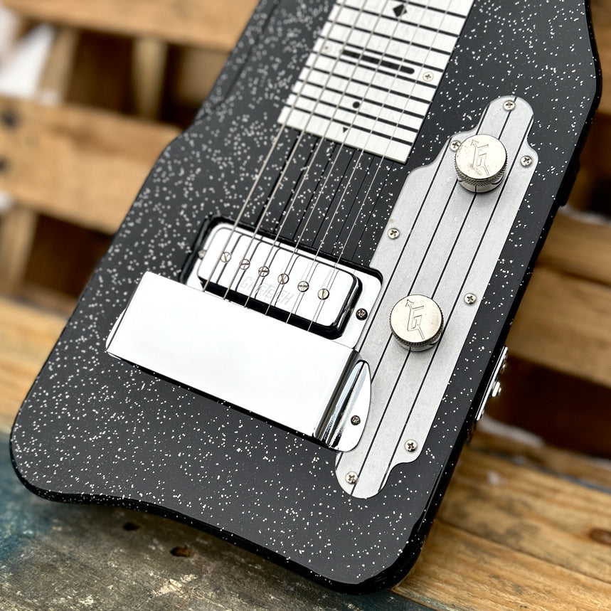 2013 Gretsch G5715 Electromatic Lap Steel Black Sparkle  w/Bag