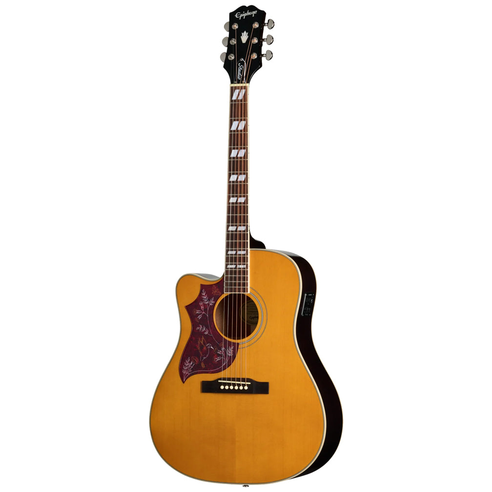Epiphone Hummingbird Studio EC Natural Left Handed w/Bag