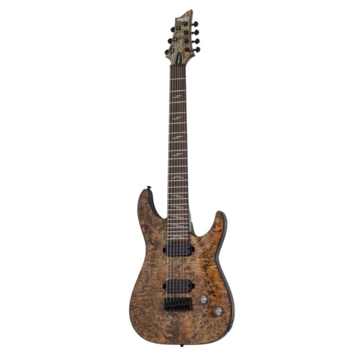 Schecter Omen Elite- 7-String Electric Guitar, Charcoal 2457-SCH