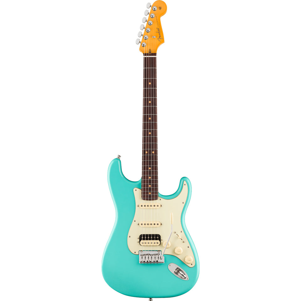 Fender American Ultra Luxe Vintage '60s HSS Stratocaster Rosewood Fingerboard Sea Foam Green w/Case