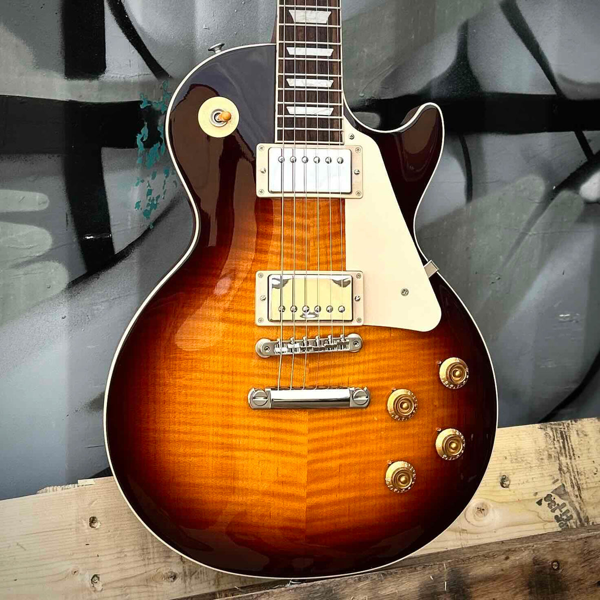 Gibson USA Les Paul Standard 50s AAA Figured Top Kindred Burst