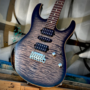 Suhr Modern Plus Pau Ferro Fingerboard Trans Charcoal Burst