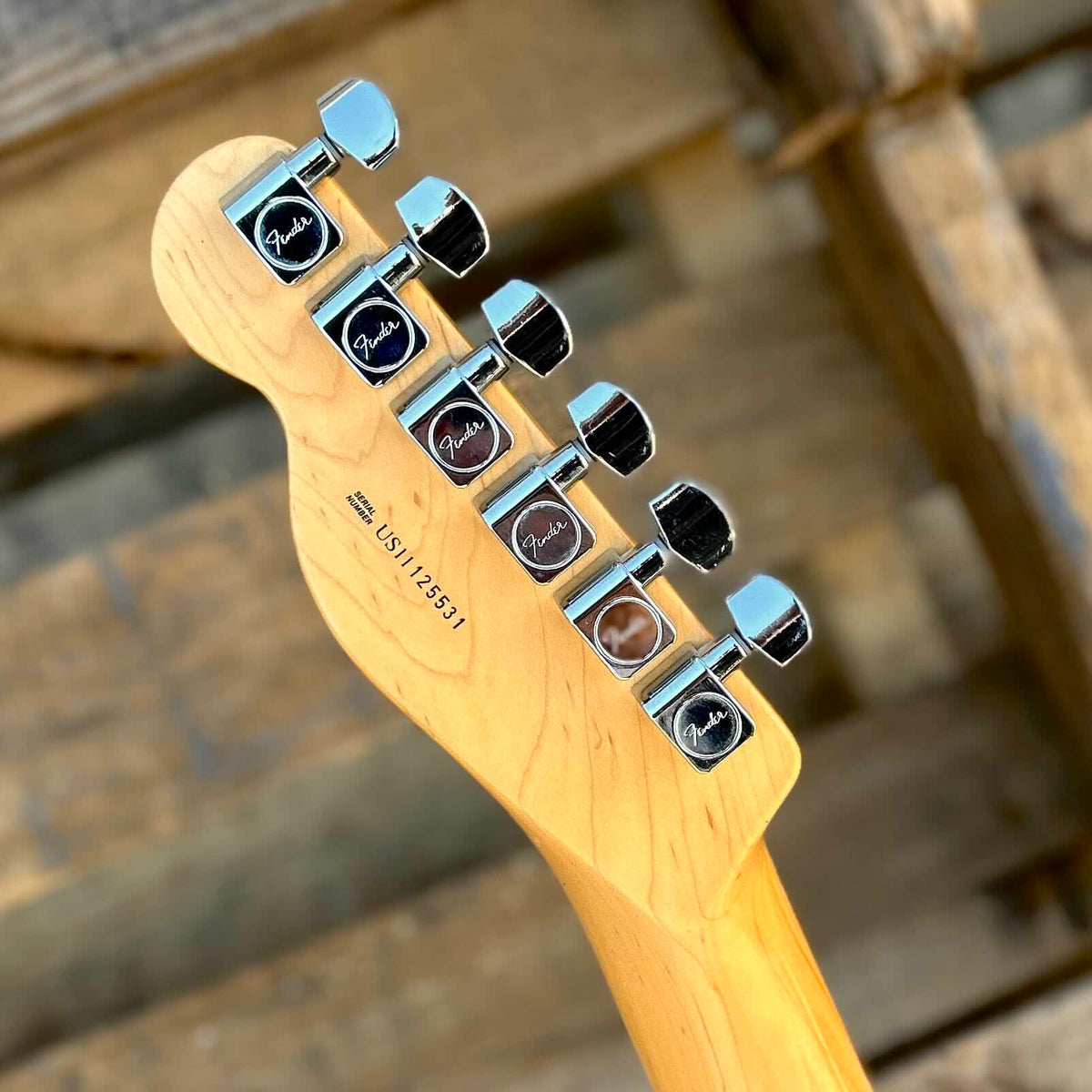 2011 Fender American Standard Telecaster Maple Fretboard Sunburst w/Case