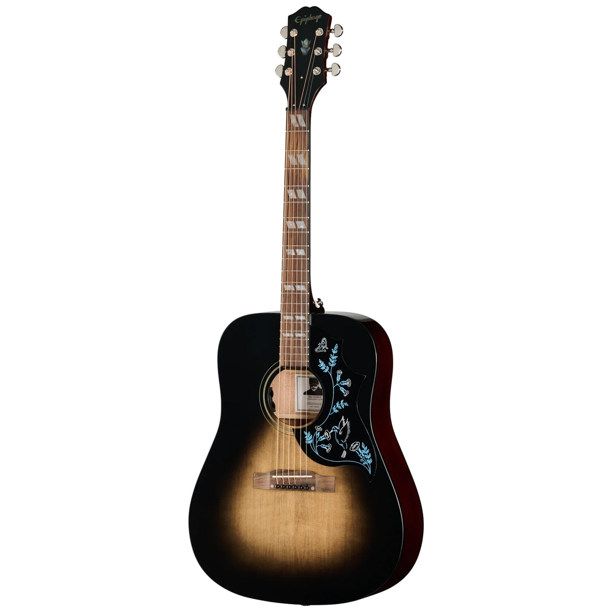 Epiphone Eric Church Hummingbird Dark Cobra Burst w/Case