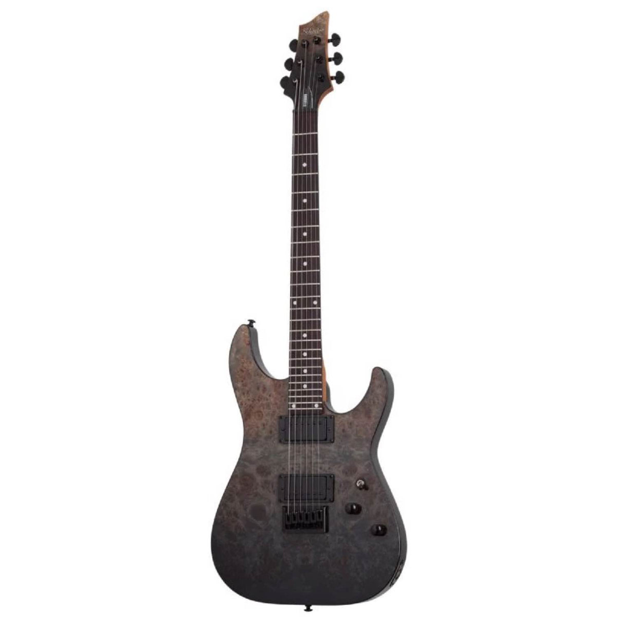 Schecter C-1 Standard Electric Guitar, Charcoal Satin 3951-SHC