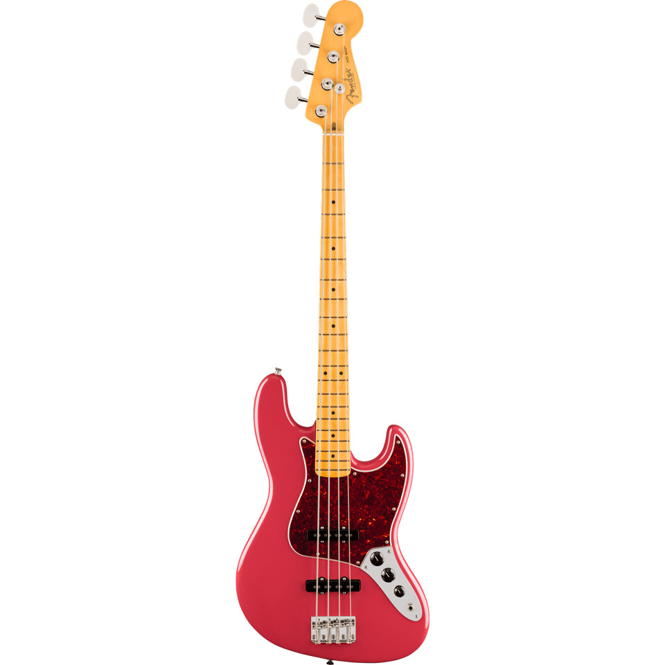Fender American Professional Classic Jazz Bass Maple Fingerboard Faded Dakota Red