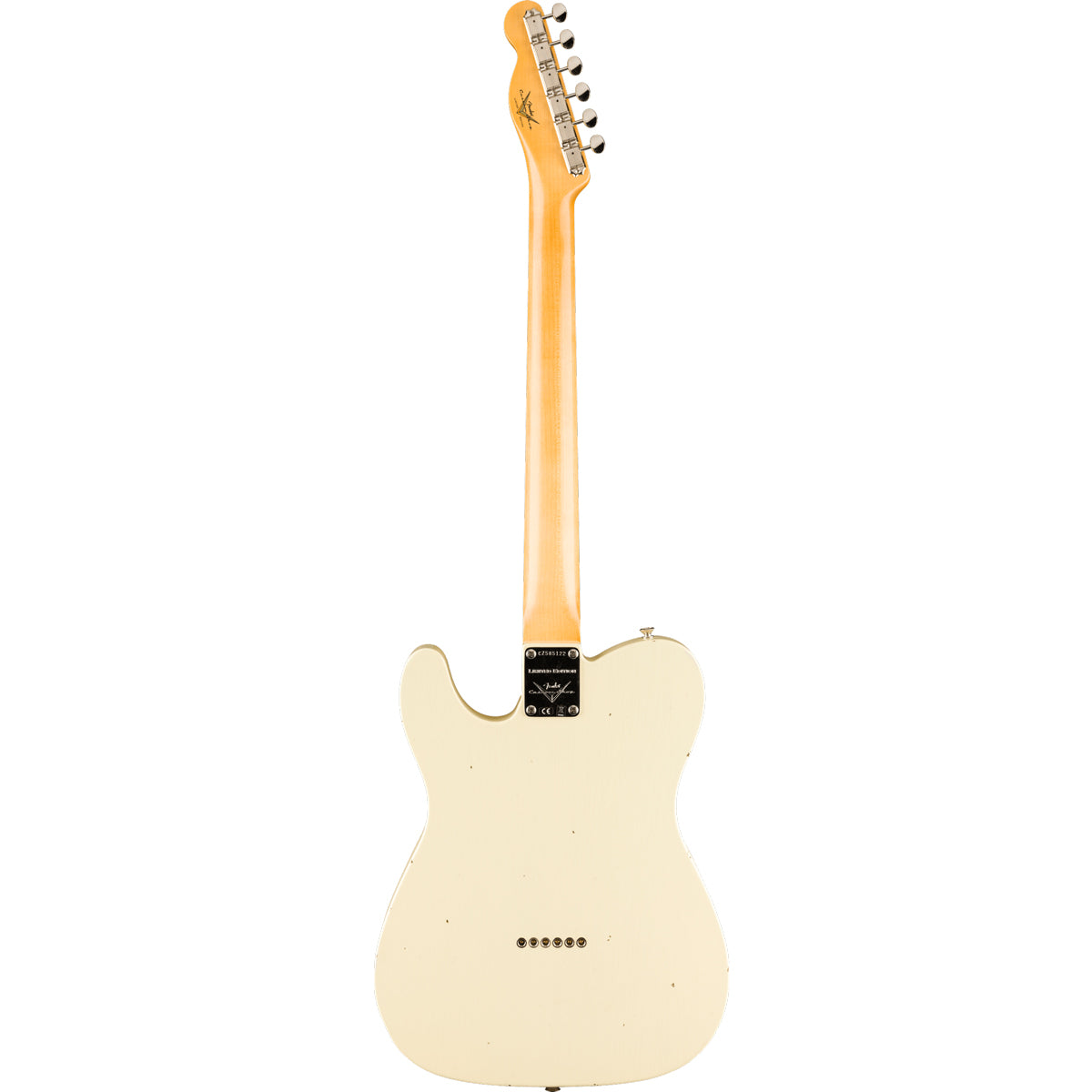 Fender Custom Shop 1963 Telecaster Journeyman Relic 3A Rosewood Fingerboard Vintage White