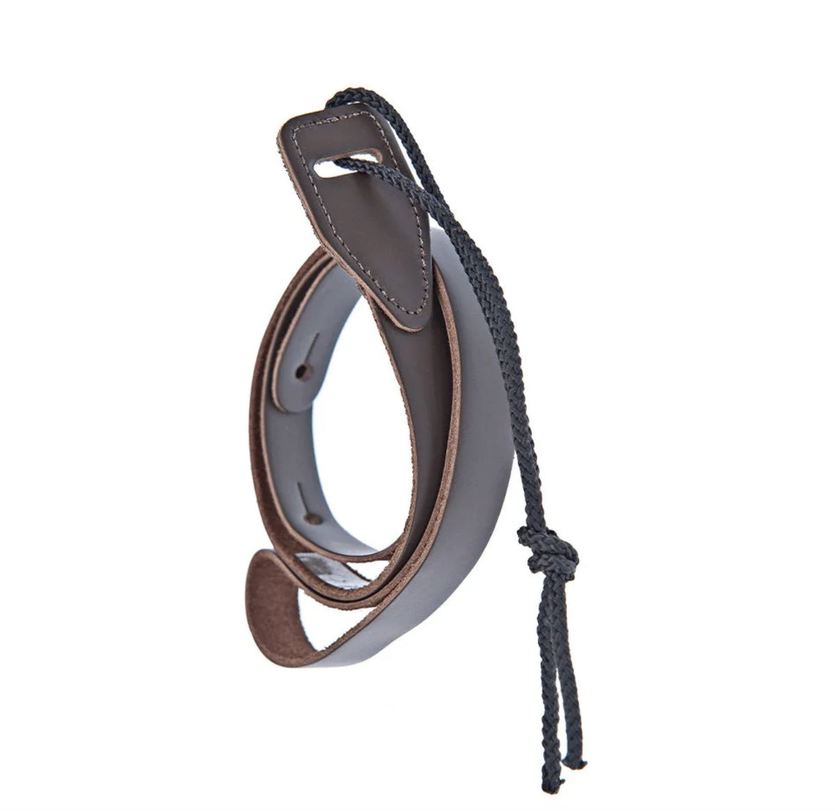 D'Addario 75M01 Leather 3/4" Mandolin Strap-Brown