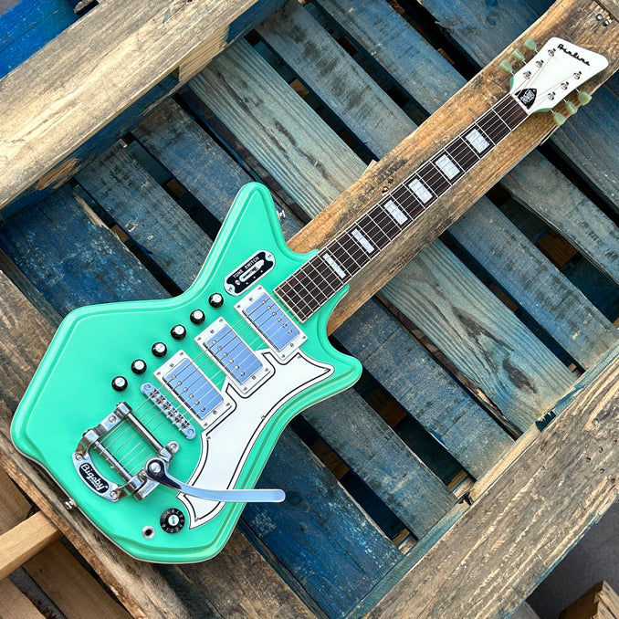 Used Eastwood Airline '59 3P DLX Seafoam Green w/Case