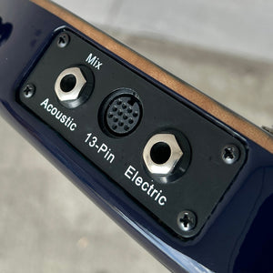 Used Godin LGXT Trans Blue Flame w/Bag