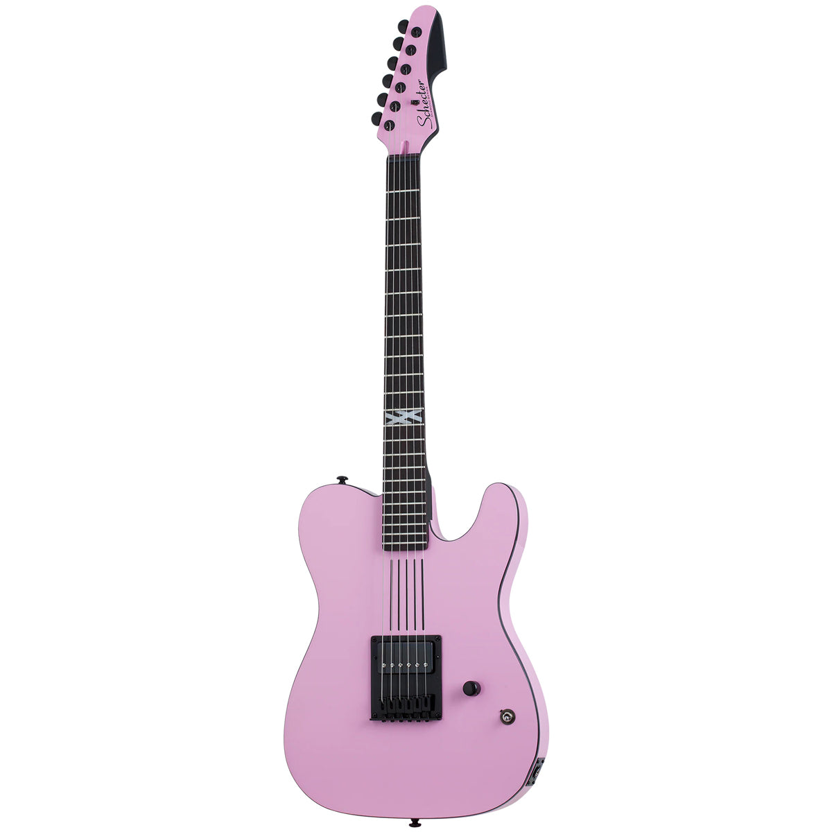 Schecter Machine Gun Kelly Signature PT Ticket To My Downfall Pink