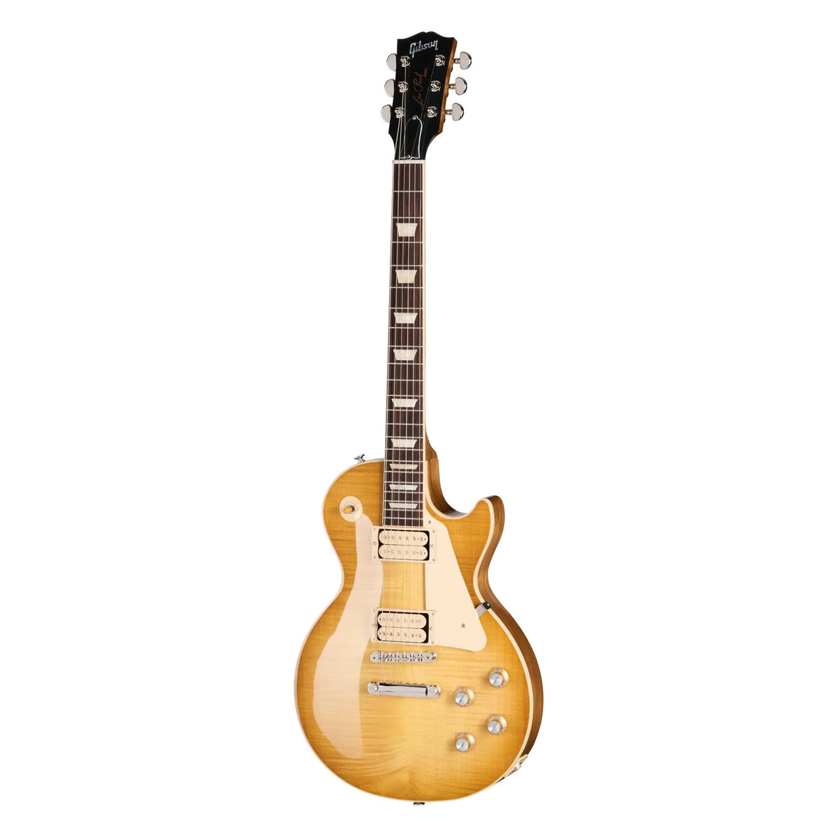 Gibson Les Paul Standard 60s Double Trouble Electric Guitar with Hardshell Case - Vintage Honey Burst