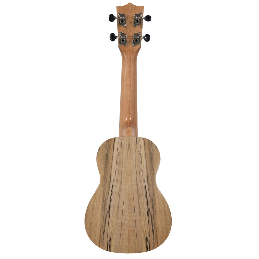 Honolua Ukuleles Honu Limited Edition Spalted Maple Soprano Ukulele HO-11SM w/Bag