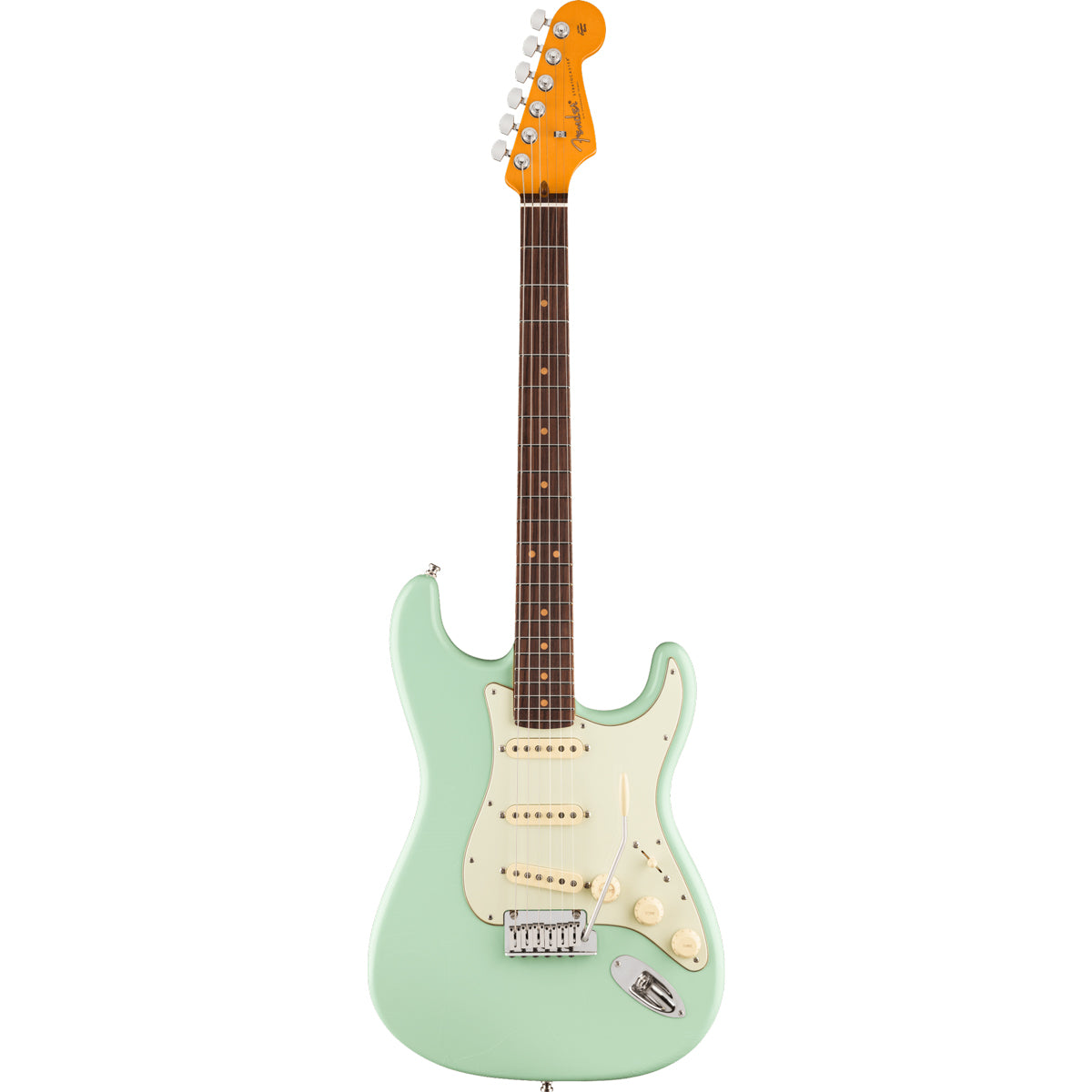 Fender American Ultra Luxe Vintage '60s Stratocaster Rosewood Fingerboard Surf Green w/Case