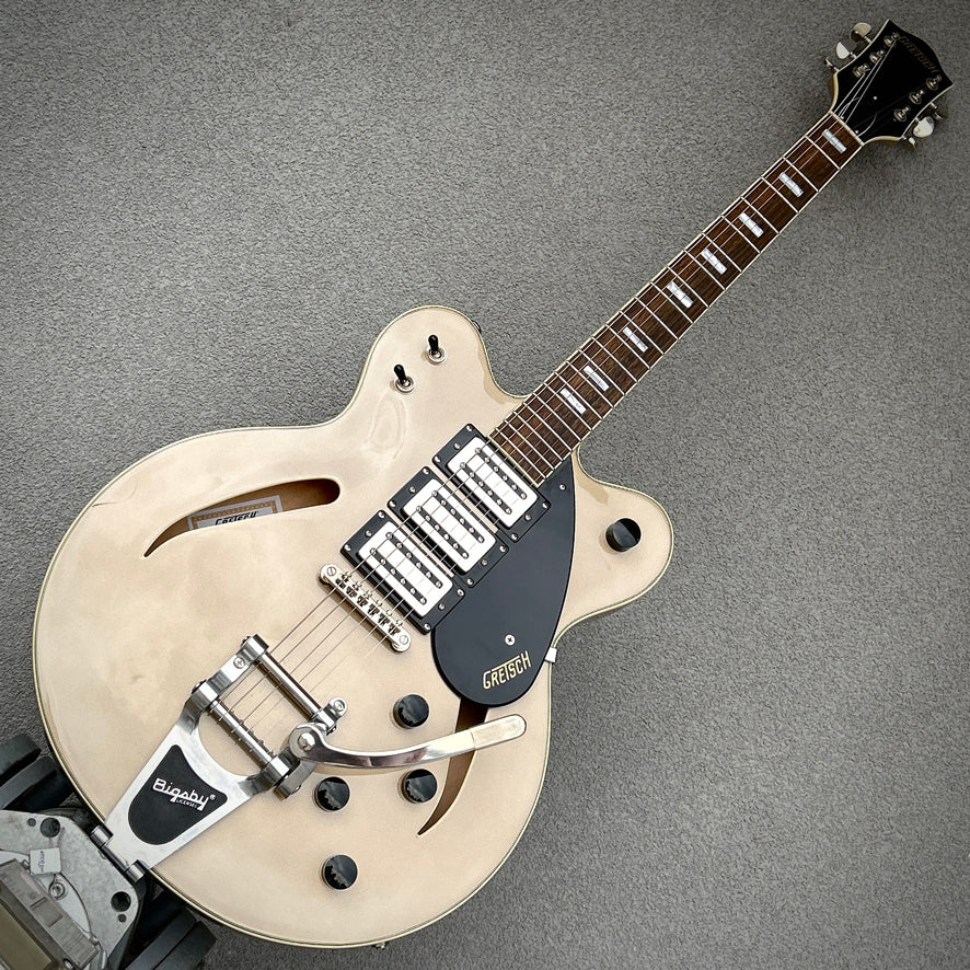 Used Gretsch G2627T Streamliner Center Block 3-Pickup w/Bigsby - Shoreline Gold w/Case