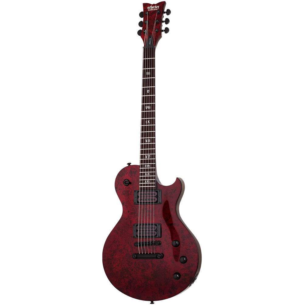 Schecter Solo-II Apocalypse Red Reign