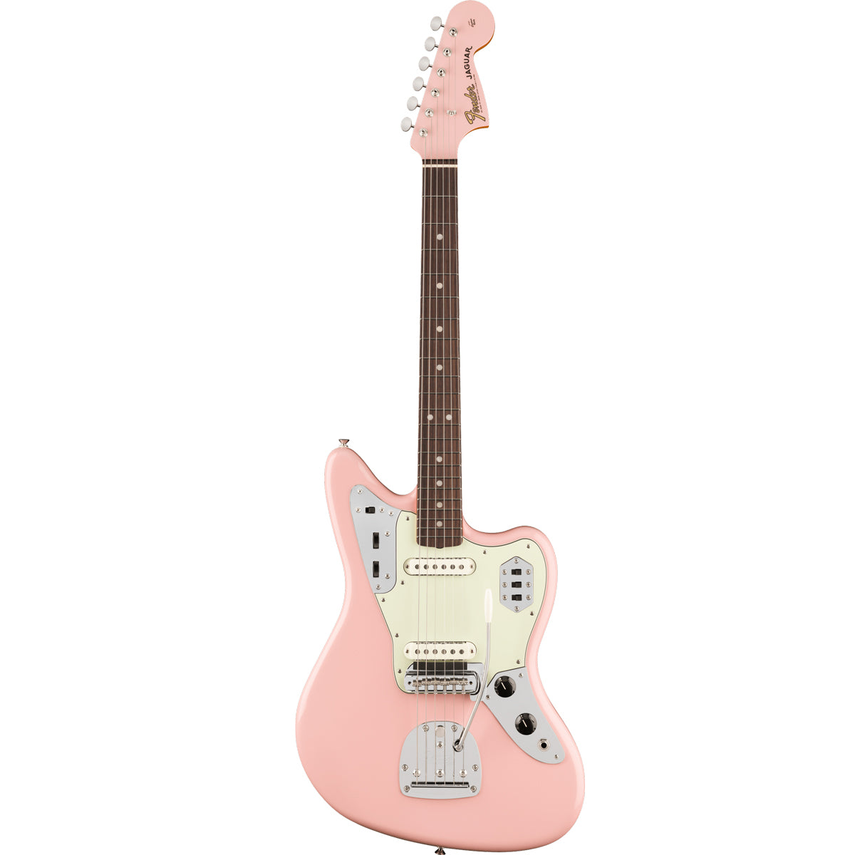 Fender Vintera III Mid 60s Jaguar Rosewood Fingerboard Shell Pink w/Bag