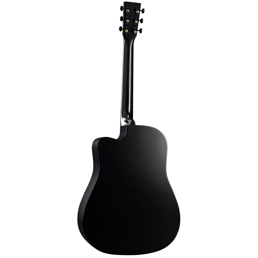 Martin Road Series DC-10E Modern Black Acoustic Electric w/Soft Case
