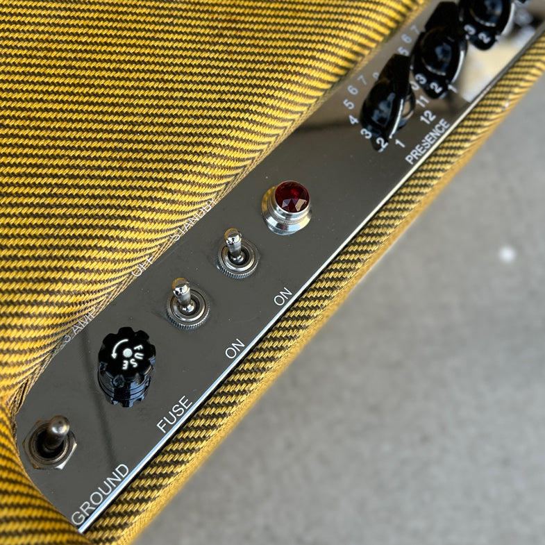 Used Bad Apple Amps "Keith" High Power Twin Clone Tweed Combo