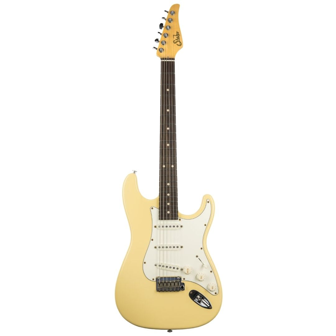 Suhr Classic S Antique Vintage Yellow SSS Rosewood Fingerboard w/Soft Case